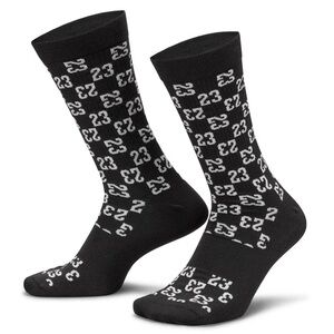 🧦Jordan Air Jordan Everyday Essentials Crew Socks ‘Black White’🧦 ~Medium